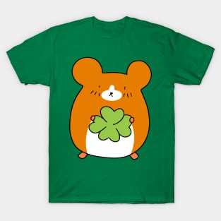 Four Leaf Clover Hamster T-Shirt